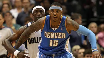 Carmelo Anthony, New York Knicks, Denver Nuggets, NBA, NBA Playoffs, Utah Jazz, Dallas Mavericks, Dirk Nowitzki, Miami Heat, LeBron James