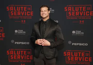 WWE superstar Dolph Ziggler attends the Team Rubicon's Veterans Day Salute