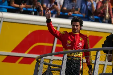 Carlos Sainz, Ferrari, Italy Grand Prix, Max Verstappen