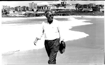Rudi Gutendorf at Bondi Beach