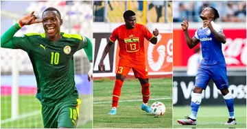 Amara Diouf, Ernest Nuamah, Gift Orban, CAF Young Player of the Year