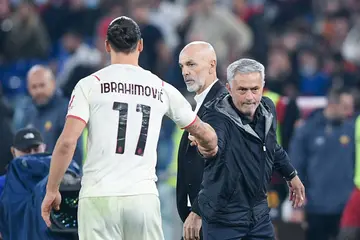 Jose Mourinho and Ibrahimovic