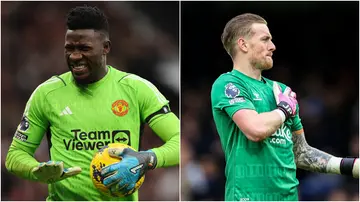 Andre Onana and Jordan Pickford are battling for the Premier League Golden Glove.