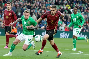 Ireland and Belgium played out a 0-0 draw in Dublin