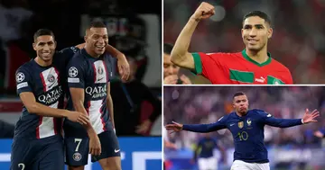 World Cup 2022, Kylian Mbappe, Predicts, Achraf Hakimi, Morocco, Qatar, January, Paris Saint-Germain