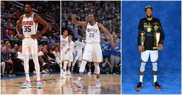 Kevin Durant, OKC Thunder, Phoenix Suns, Golden State Warriors, NBA, 2016 NBA Finals, 2017 NBA Finals, 2018 NBA Finals