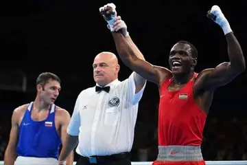 Peter Mungai Warui beats Chinese boxer at the Rio Olympics