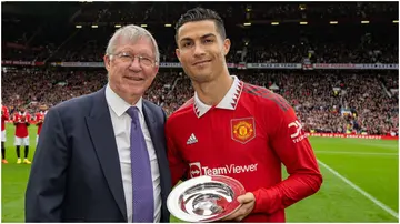 Sir Alex Ferguson, Cristiano Ronaldo, Manchester United, Old Trafford, Premier League.