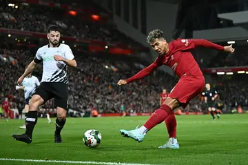 Roberto Firmino (right) is set to leave Liverpool after eight seasons at Anfield