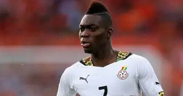 Christian Atsu at the Nations Cup in 2016. SOURCE: Twitter/ @ghanafaofficial
