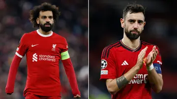 Liverpool, Manchester United, Mohamed Salah, Bruno Fernandes