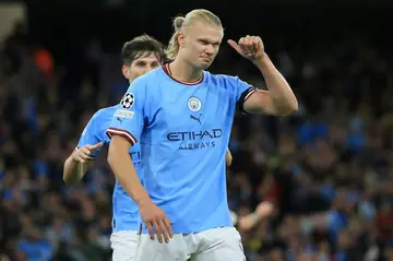 Erling Haaland has scored 13 goals in his first eight competitive games for Manchester City