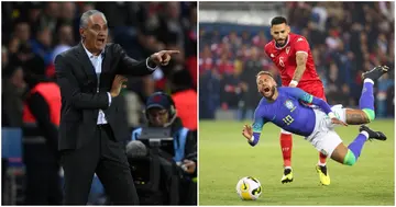 Neymar, Tite, Brazil, 2022 Qatar World Cup, PSG, Tunisia, Parc des Princes, France
