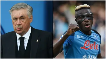 Carlo Ancelotti, Victor Osimhen, Napoli, Real Madrid