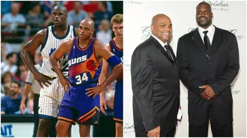 Shaquille O'Neal, Charles Barkley, Sins, Lakers, Inside the NBA, Kenny Smith, Ernie Johnson