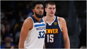 Karl-Anthony Towns, Nikola Jokic, Joel Embiid, Domantas Sabonis, Bam Adebayo, Minnesota Timberwolves