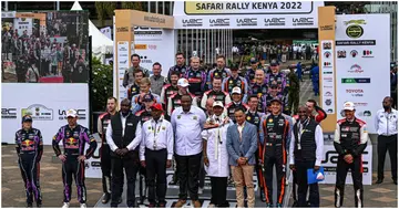 Uhuru Kenyatta, Safari Rally, William Ruto, Amina Mohammed