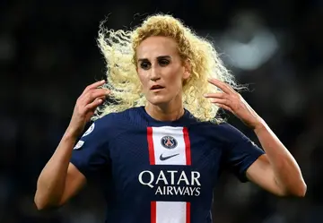 Paris Saint-Germain's French midfielder Kheira Hamraoui