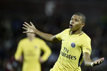 Kylian Mbappe made his PSG debut away to Metz in 2017