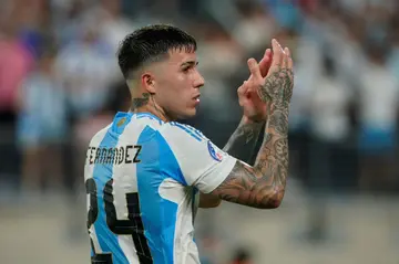 Enzo Fernandez posted a video online featuring racist chants after he helped Argentina win the Copa America