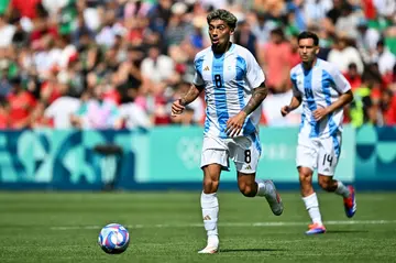 Cristian Medina scored Argentina's last-gasp equaliser against Morocco