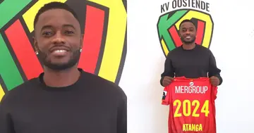 Belgian side KV Oostende confirms capture of Ghanaian forward David Atanga joins