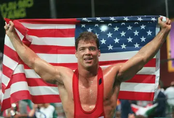 Kurt Angle at the 1996 Olympic games.