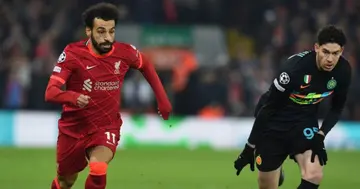 Mohammed Salah believes Liverpool's overconfidence ahead of the game against Inter Milan caused their maiden defeat in 2022. Photo credit: @MozoFootball