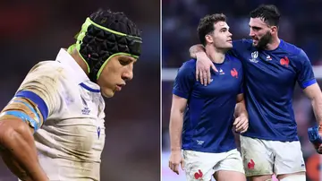 Italy, France, Italy vs France, 2023 Rugby World Cup, Rugby World Cup, Juan Ignacio Brex, Charles Ollivon, Damian Penaud