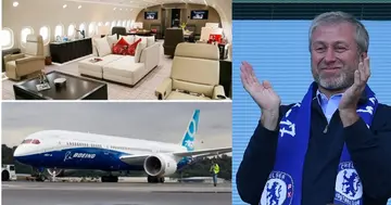 Roman Abramovich, private jet, Chelsea, England, Russia