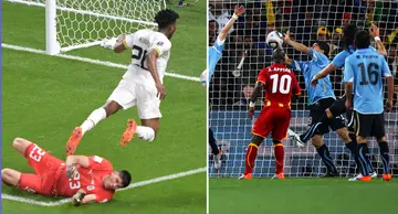 World Cup 2022, Fans React, Ghana, Awarded Penalty, Uruguay, Sport, World, Soccer, Mohammed Kudus, Luis Suarez