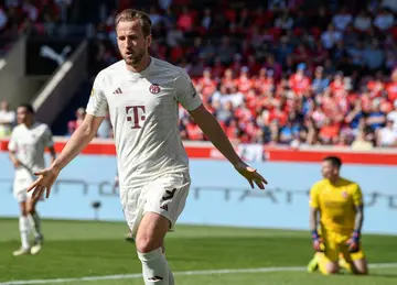 Bayern Munich striker Harry Kane has 32 goals so far this league campaign