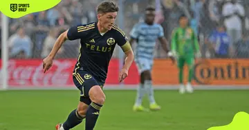 Vancouver Whitecaps FC's Ryan Gauld in action.