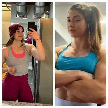 Jessica enjoys a large following on social media with over a quarter of a million followers on Instagram alone.She is one of the best female powerlifters in the world in her weight class (Photo by Jessica Buettner on Instagram)