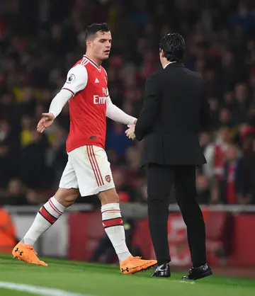 Granit Xhaka: Arsenal boss Unai Emery says Swiss could feature against Southampton despite fallout with fans