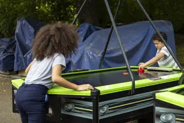 How to clean an air hockey table top