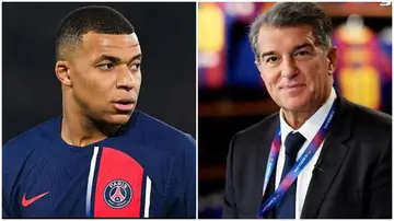 Joan Laporta is of the opinion that the Kylian Mbappe's transfer could create problems for Madrid