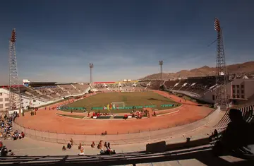 A general view of the Jesus Bermudez arena in Oruro, Bolivia