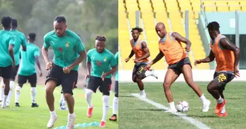 Black Stars train with 13 players on day one ahead of Ethiopia clash
