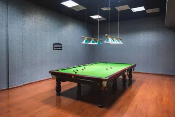What is a snooker room?