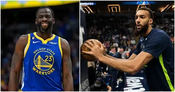 Draymond Green, Rudy Gobert, NBA, Minnesota Timberwolves, Golden State Warriors, Kyle Anderson, Jordan Poole