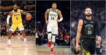 LeBron James, Giannis Antetokounmpo, Stephen Curry, 2023 NBA