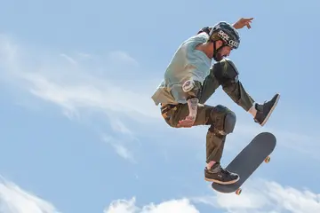 World's hardest skateboard trick