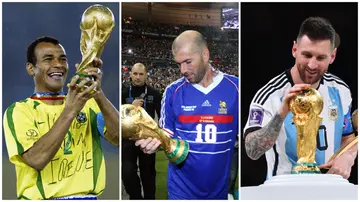 Most successful Nations in football history, Argentina, France, Brazil, USA.