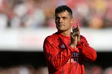 Granit Xhaka spent seven years with Arsenal after joining the club in 2016