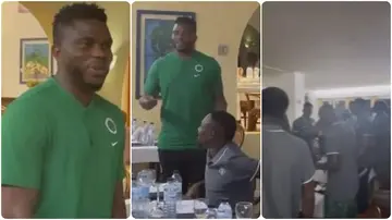 Super Eagles stars compose song to celebrate national team legend on his 41st birthday