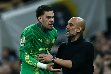 Manchester City goalkeeper Ederson will miss the final game of the Premier League season and the FA Cup final