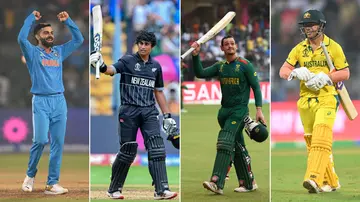 Cricket World Cup, 2023 Cricket World Cup, India, Australia, New Zealand, South Africa, Virat Kohli, David Warner, Quinton De Kock, Rachin Ravindra