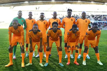 Polokwane City before a DStv Premiership game.