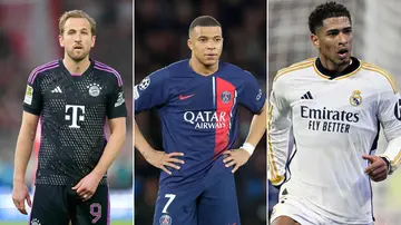 Harry Kane, Kylian Mbappe, Jude Bellingham, Real Madrid, Bayern Munich, PSG
